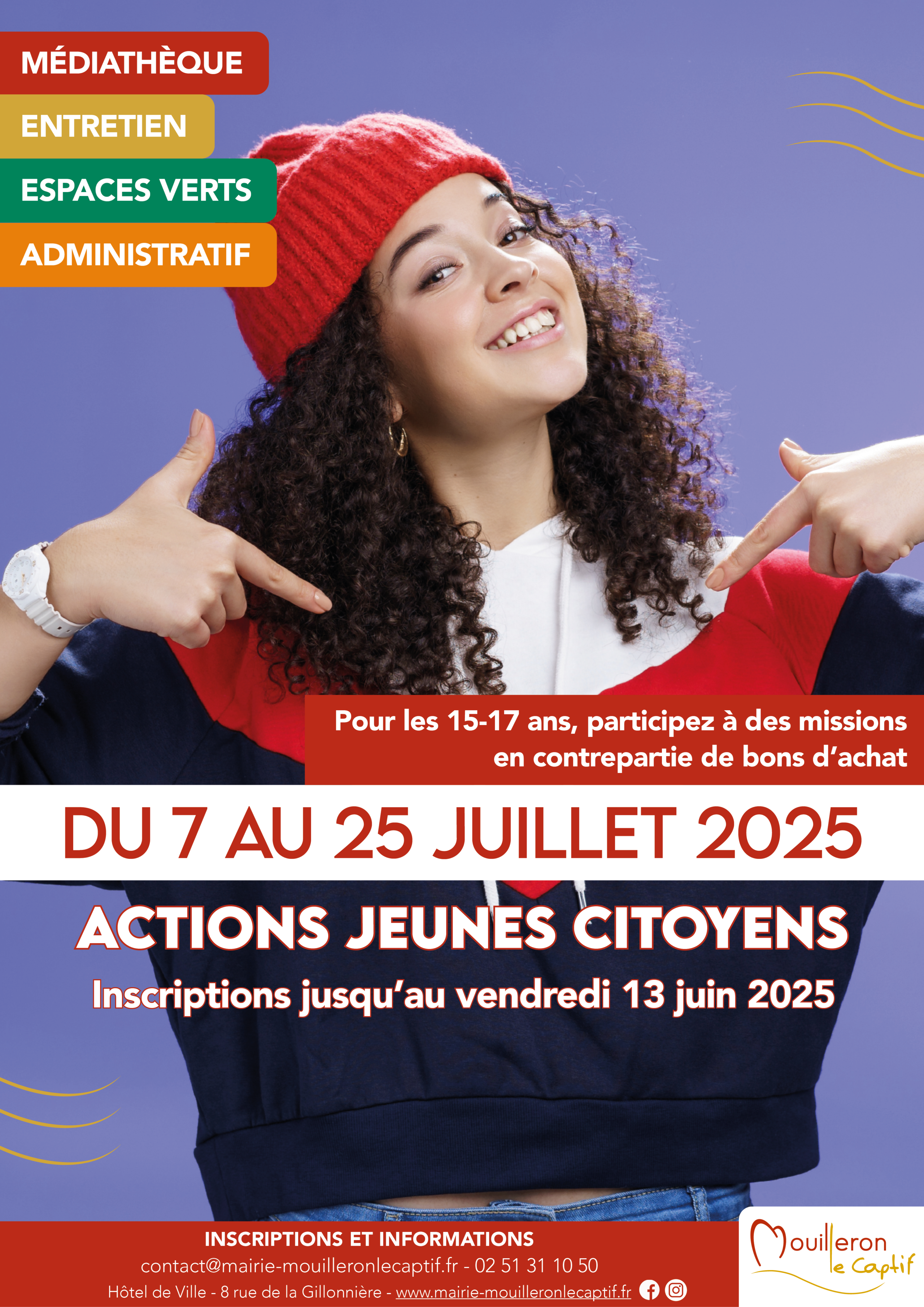 Affiche AJC Été 2025