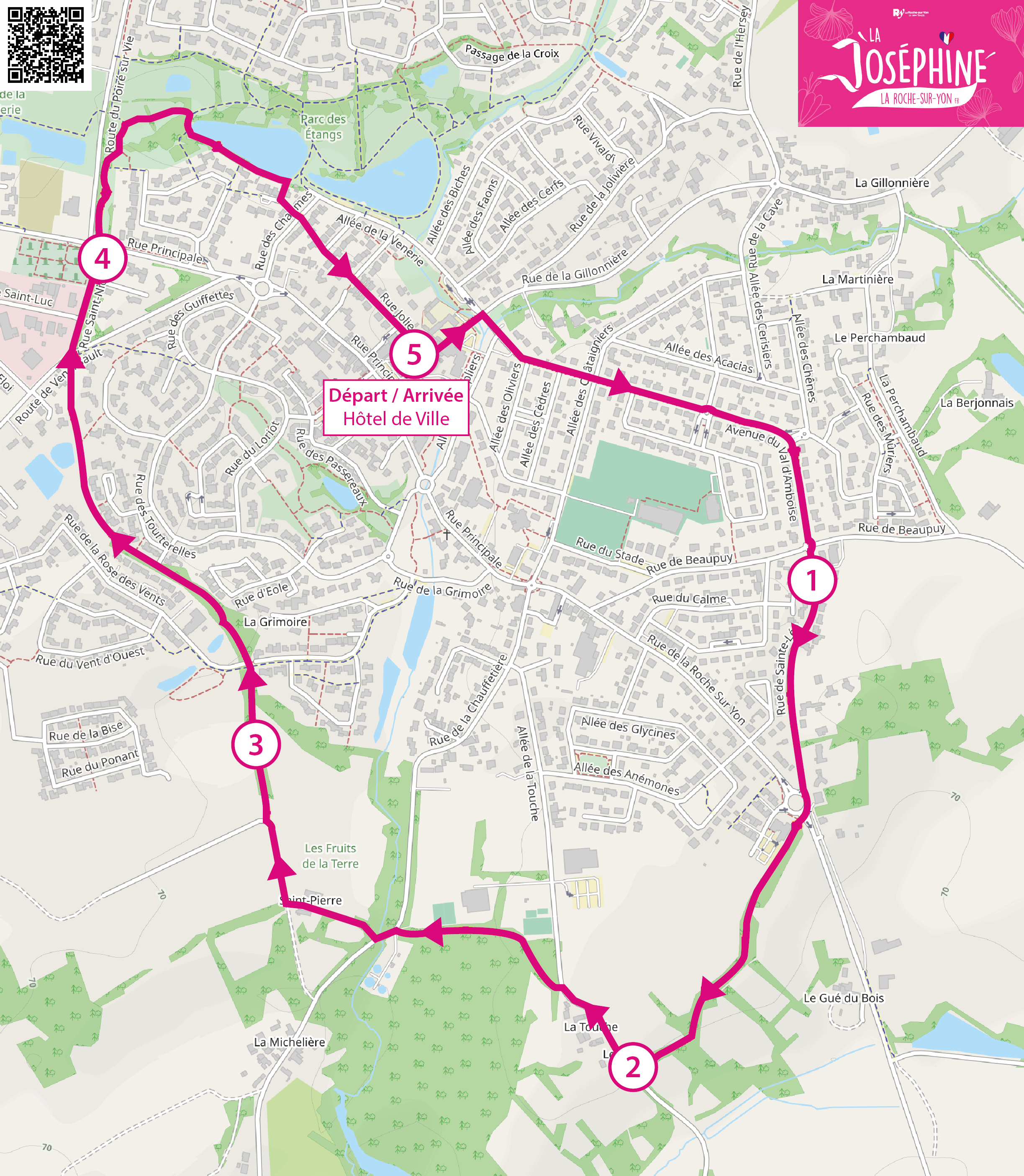 Joséphine 2025 parcours