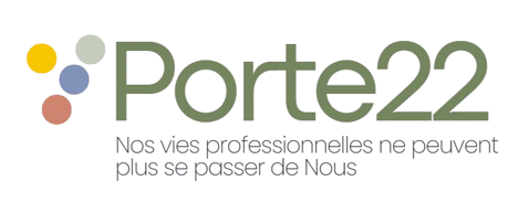 Logo Porte22 et baseline
