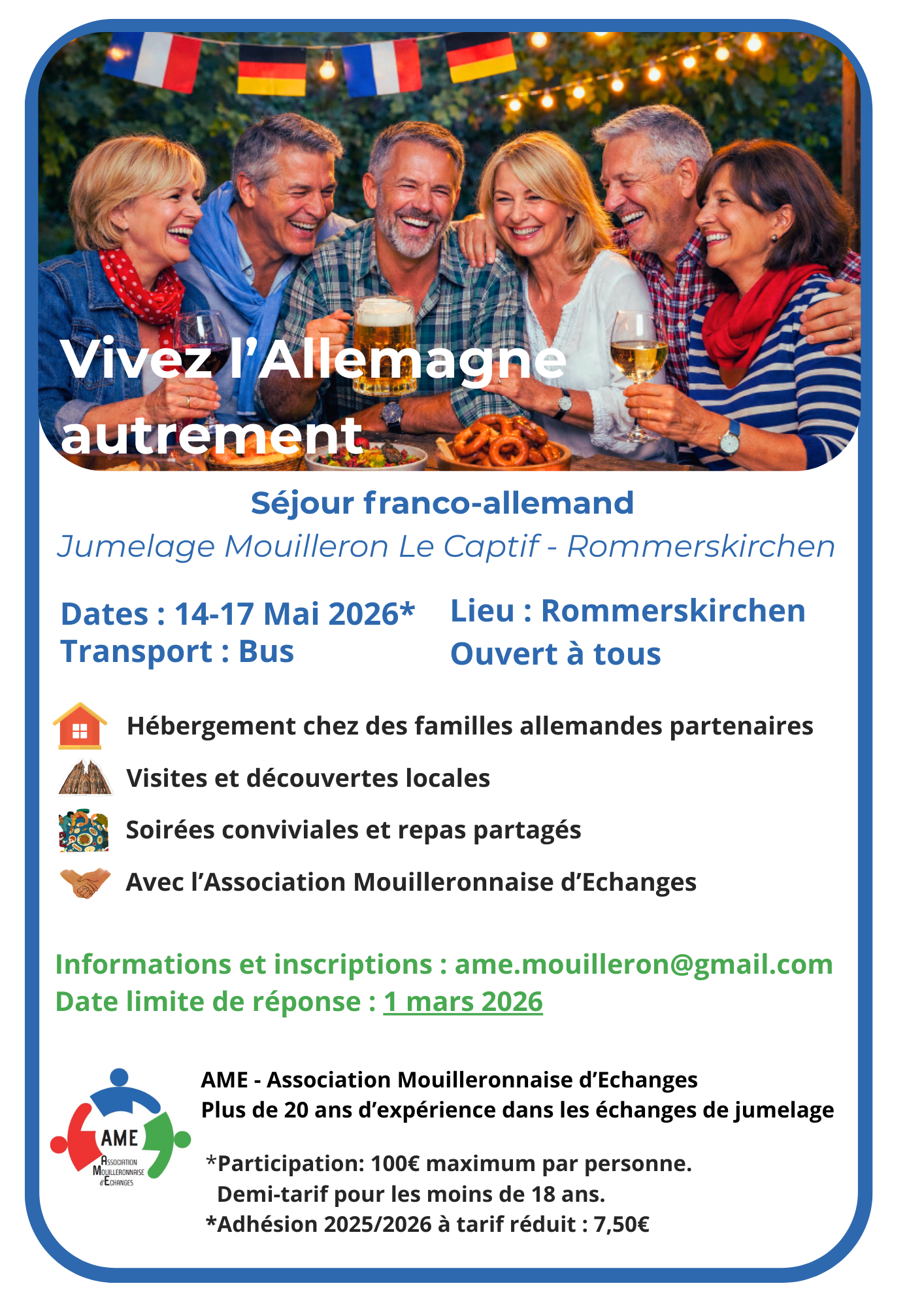 Séjour Rommerskirchen - mai 2026