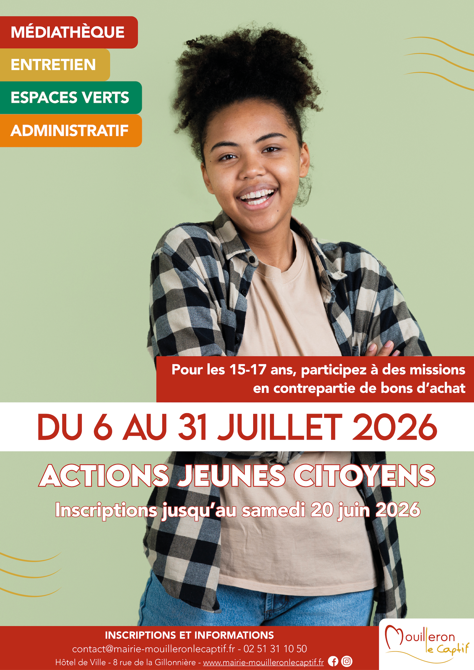 Affiche AJC été 2026